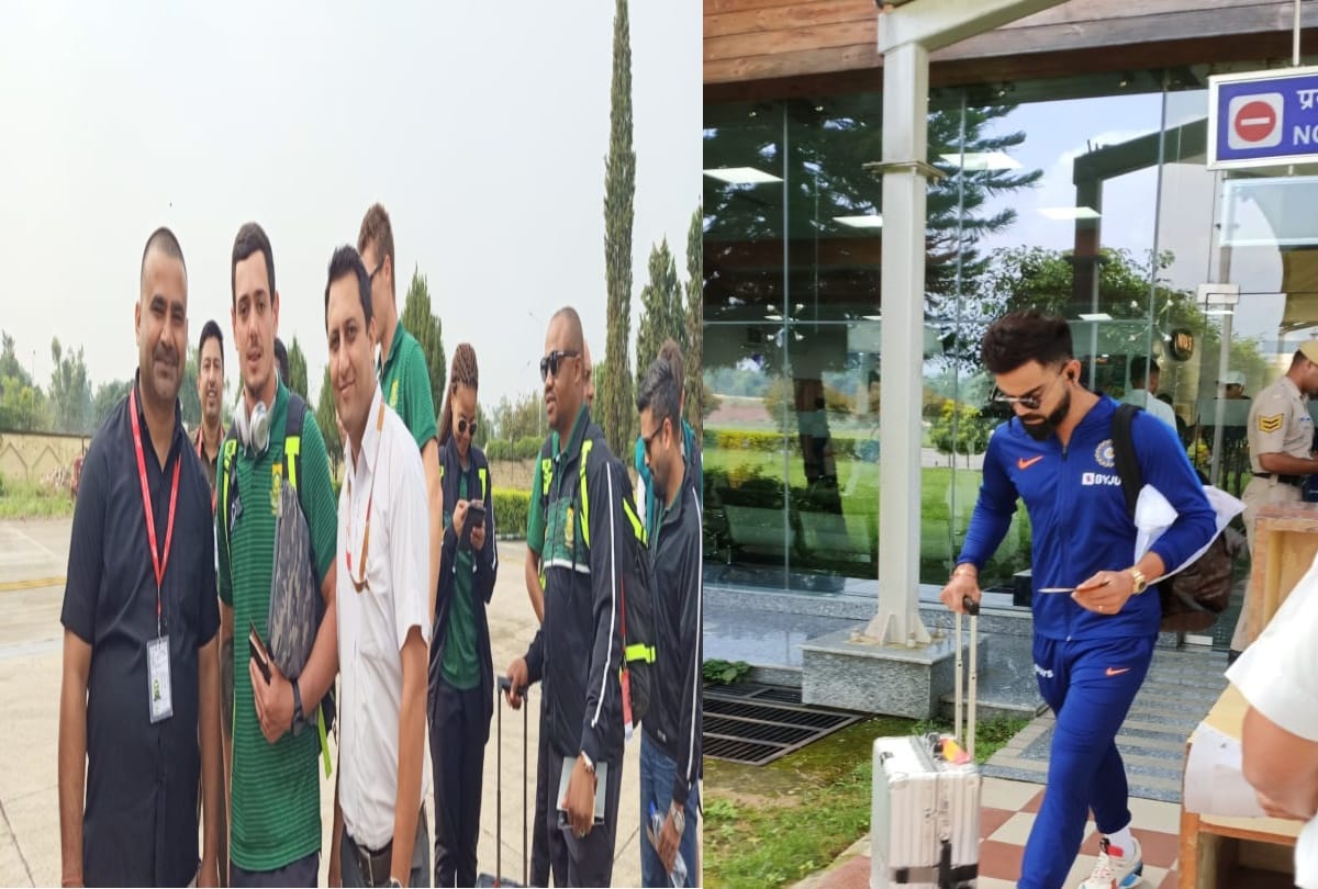 South Africa team leaves for Mohali from Dharamsala