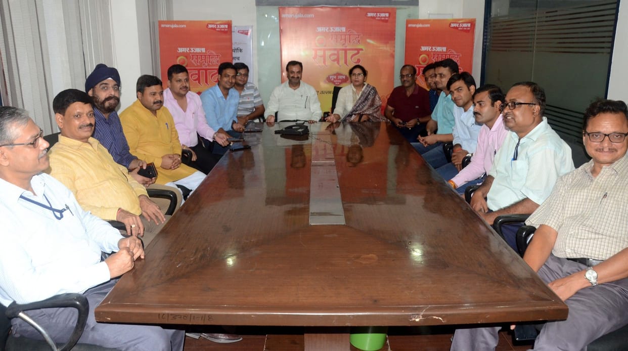 Aligarh Traders Said in Amar Ujala samridhi samvad that market is ready for festive seasion