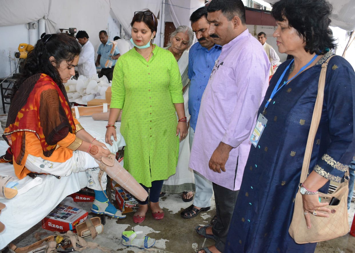 Free equipment distributed to 2800 differently-abled