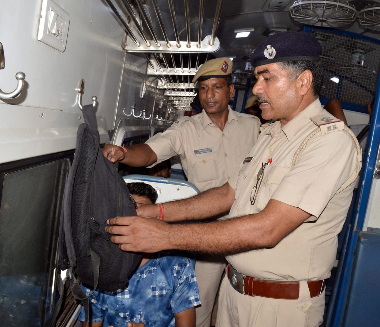 Alert at Railway Station