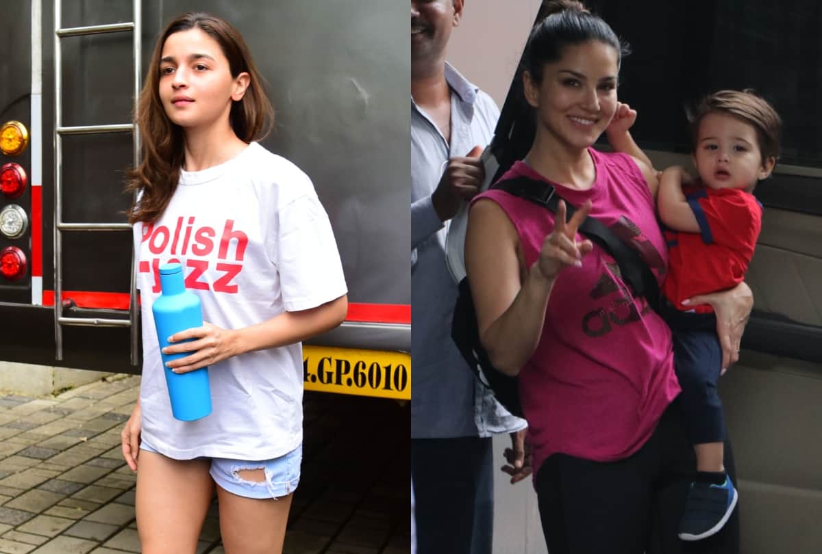 alia bhatt to sunny leone bollywood celebs spotted