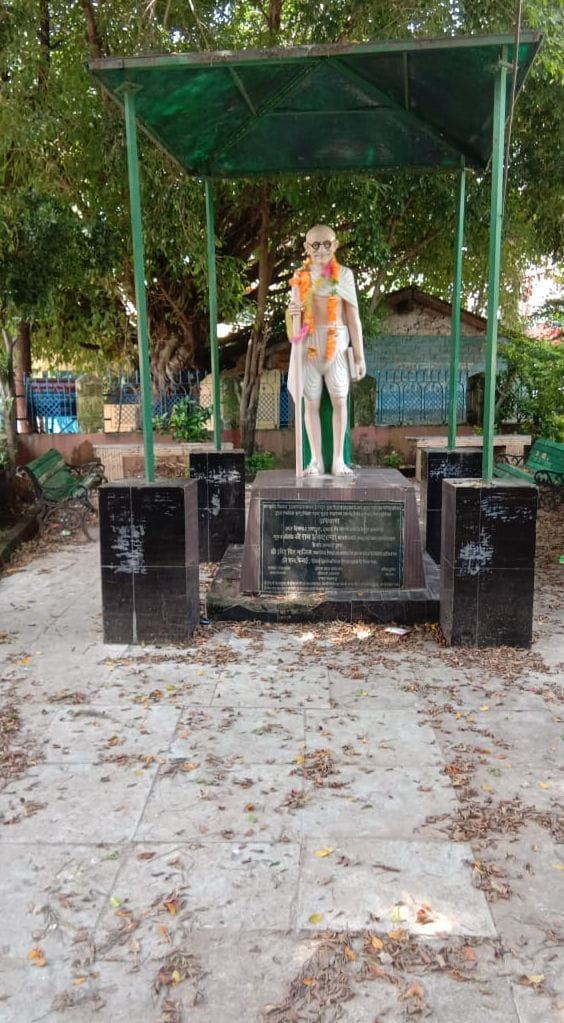 gandhi park in a very bad condition