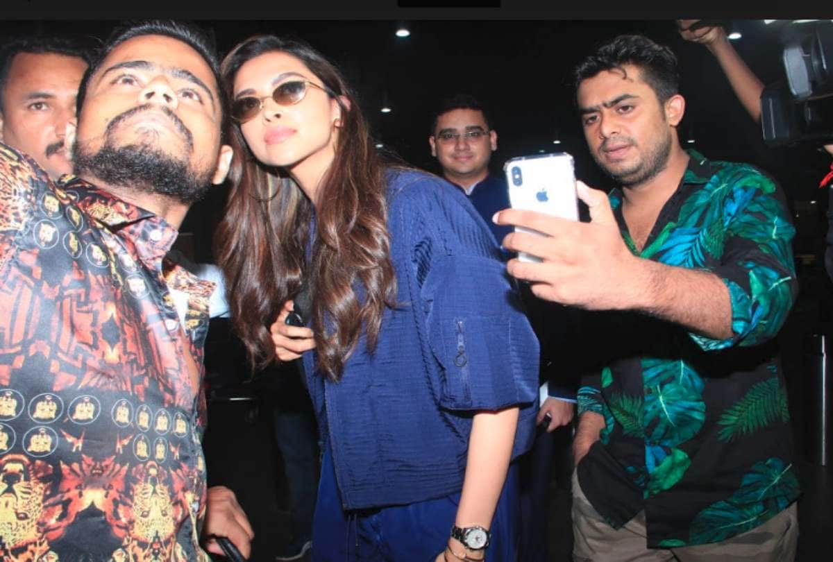 deepika padukone disha patani and hina khan spotted at airport