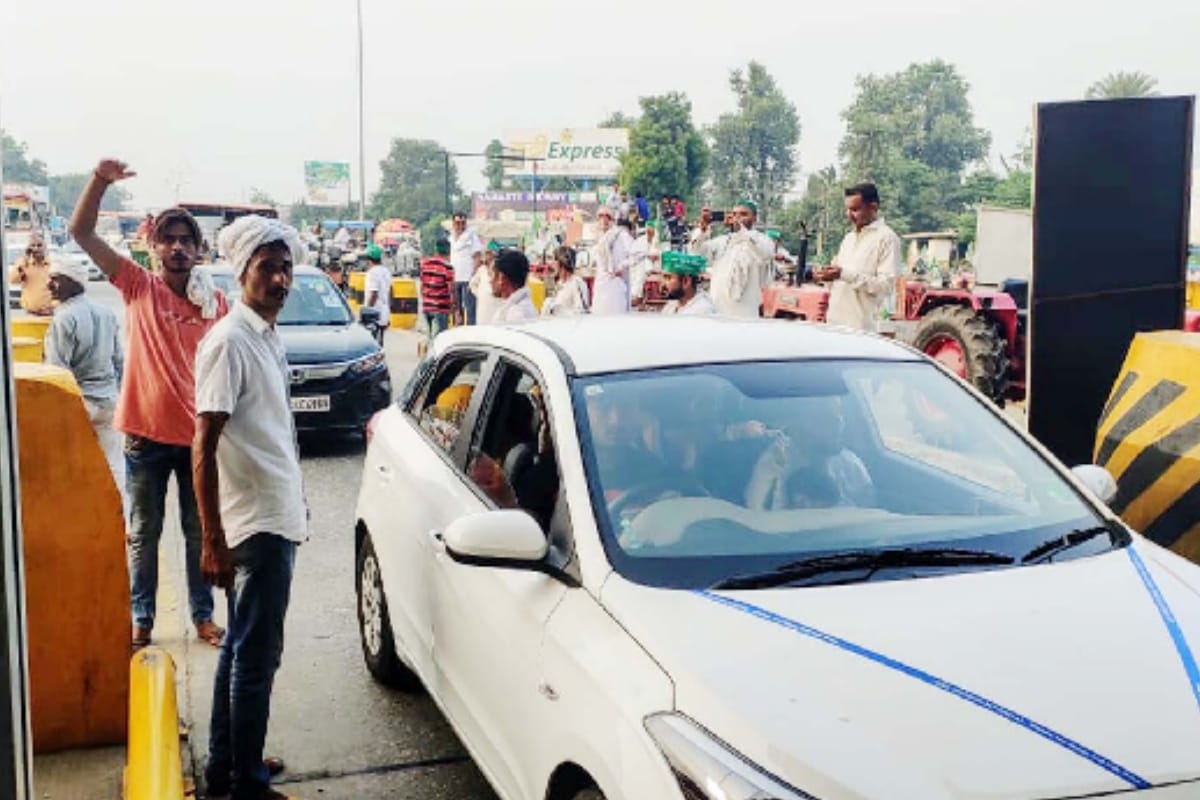 Farmers padyatra, Farmers occupy Delhi-Meerut road, moving delhi to solve problems