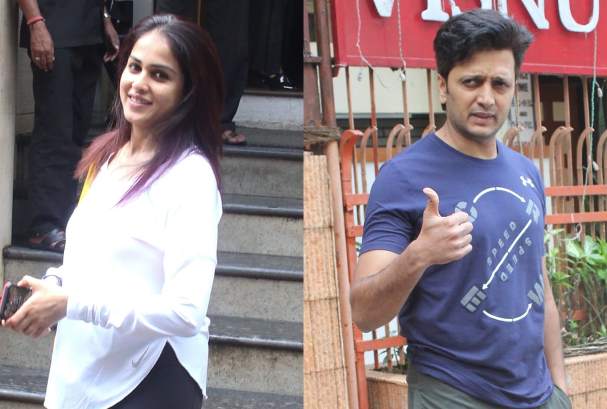 genelia d souza and riteish deshmukh post user funny reaction