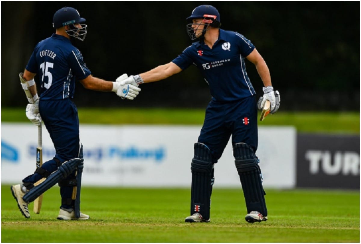 Scotland vs Netherlands T20 George Munsey slams breathtaking hundred 127 not out off just 56 balls