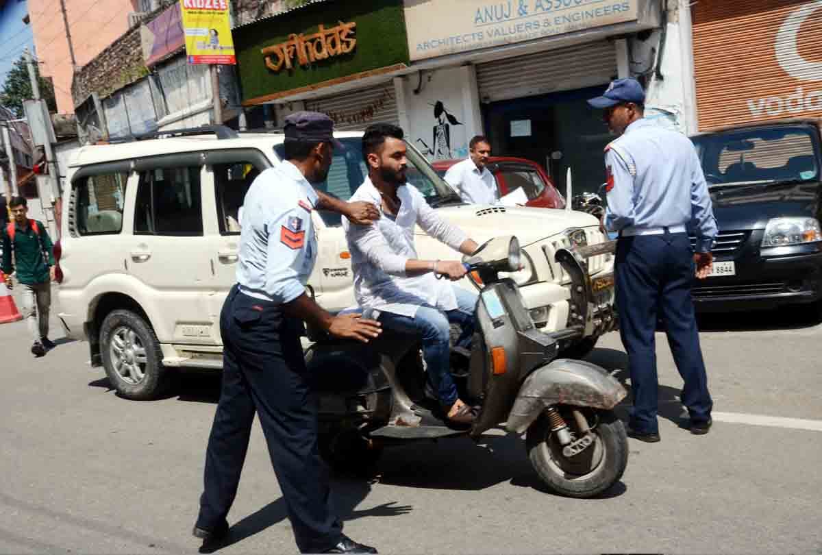 Traffic police did not fine with new rules, new traffic rules in india 2019