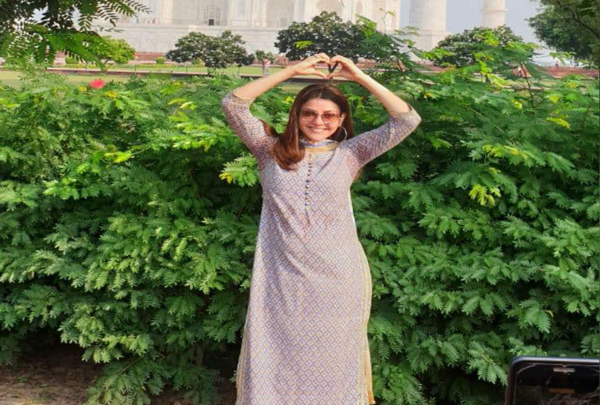 actress kajal aggarwal to visit the Taj Mahal