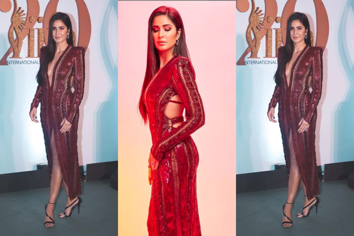 iifa rocks 2019 katrina kaif looks gorgeous on green carpet