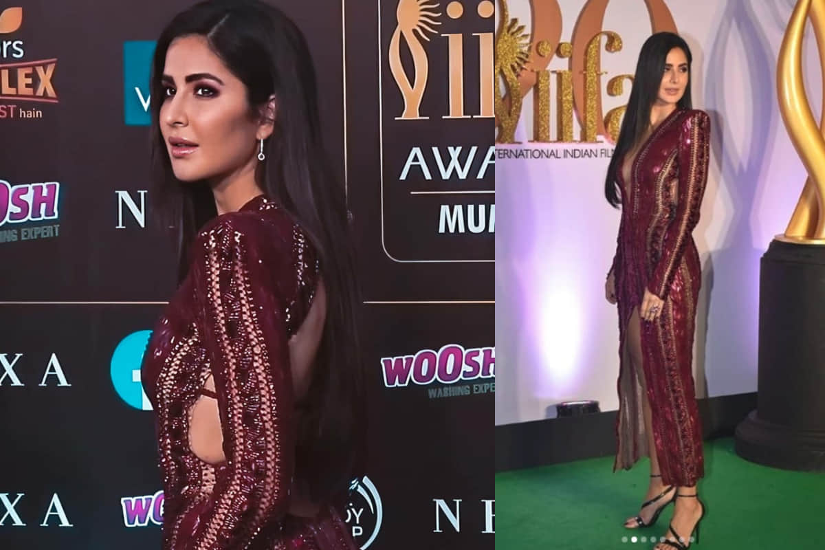 iifa rocks 2019 katrina kaif looks gorgeous on green carpet