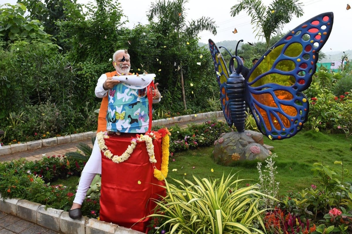prime minister narendra modi visit statue of unity kevadiya tourism on 69th birthday