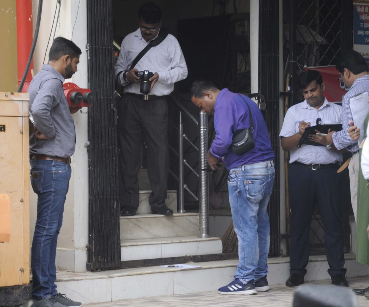 CBI team reached the spot about the eyewitness and the accused