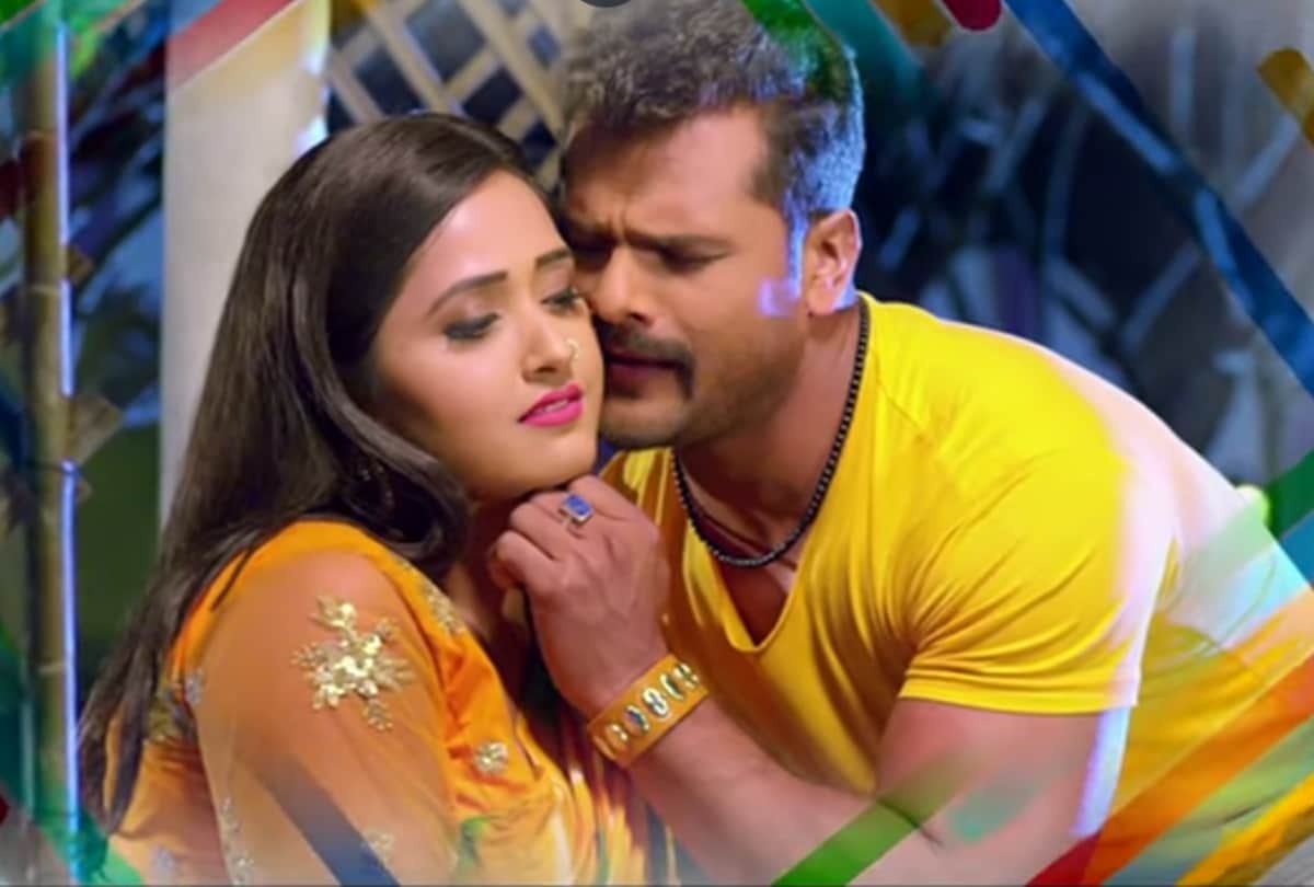 Bhojpuri Star Khesari Lal Yadav and Kajal Raghwani New Song Whatsapp Ke Message Banke Dhaniya viral