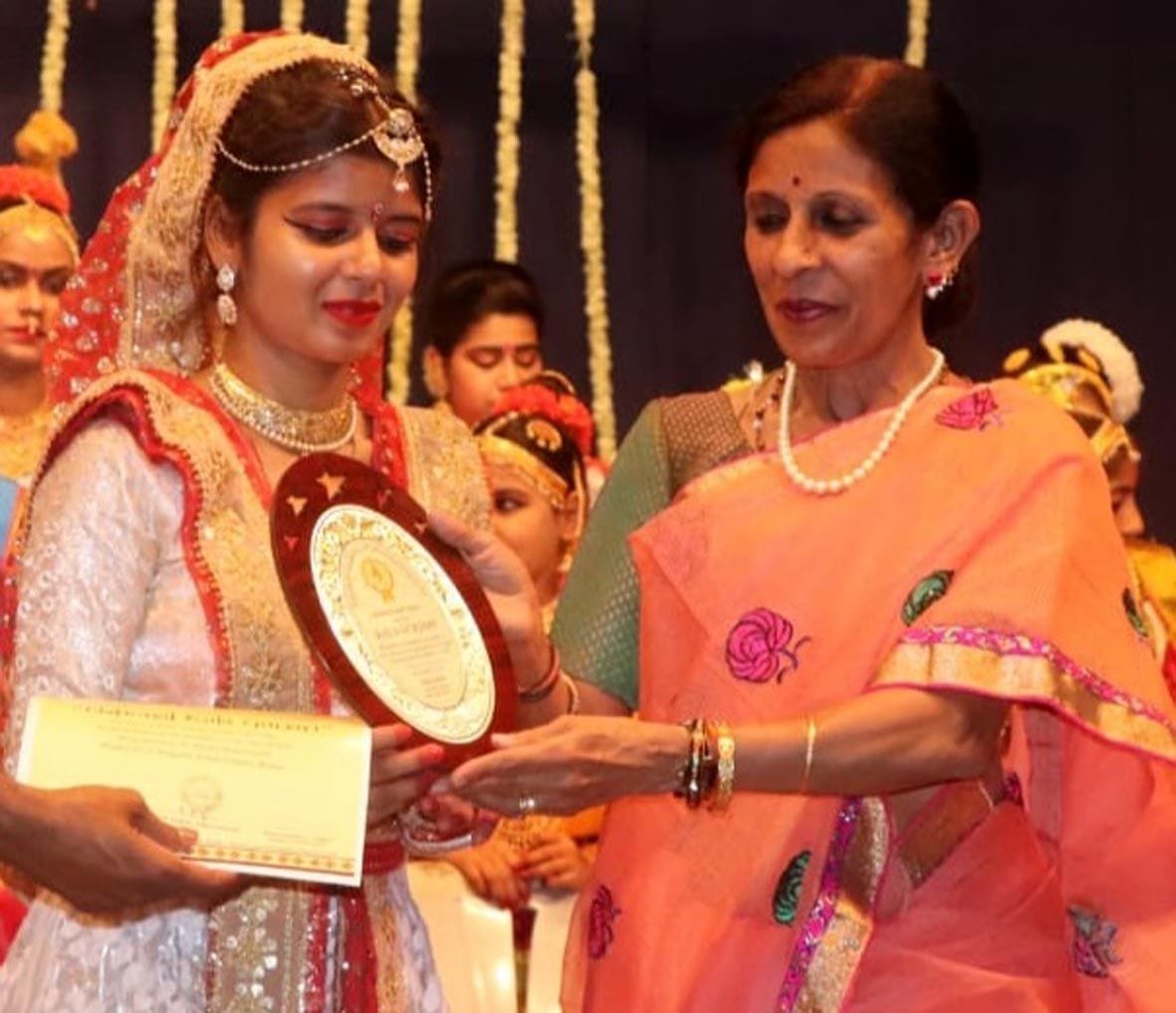 Kathak dancer Sakshi saini