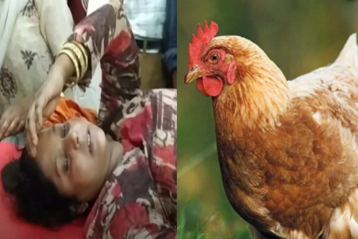 man shot his sister-in-law after she hit the hen from her shop in Muzaffarnagar city