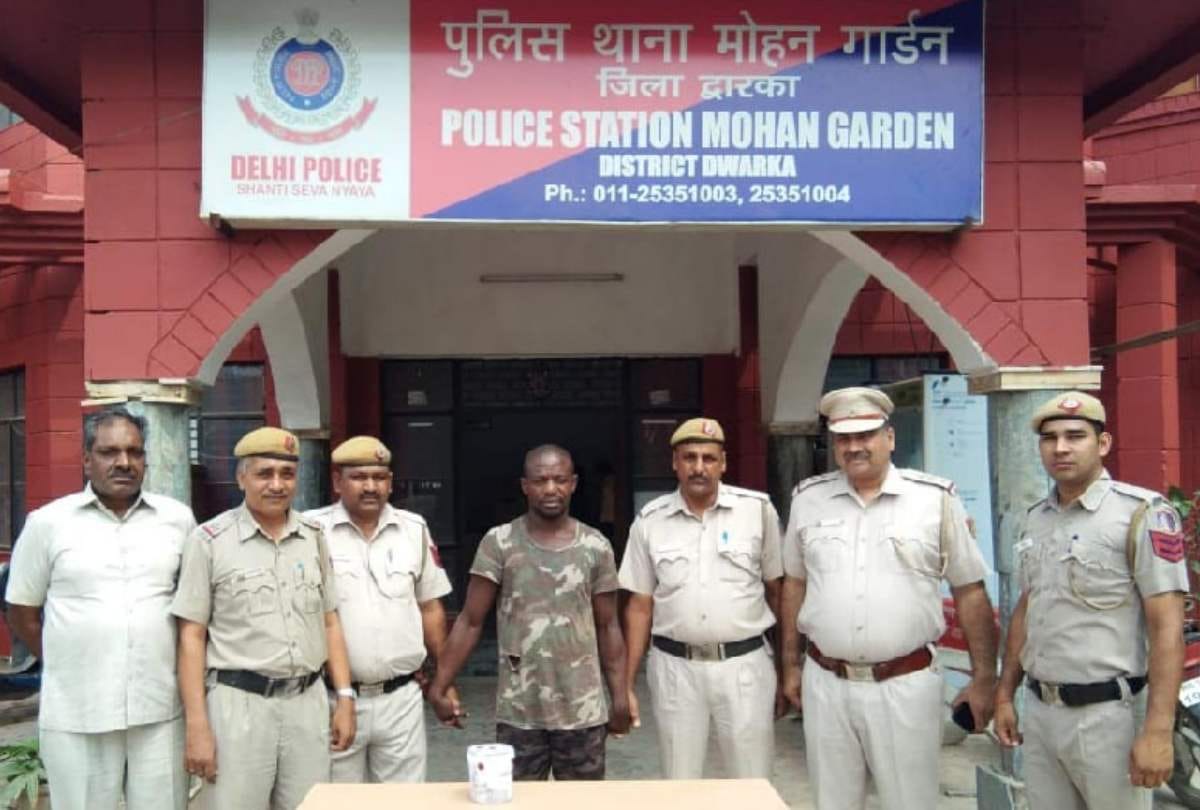 nigerian trade in drugs arrested in delhi after releasing from jail