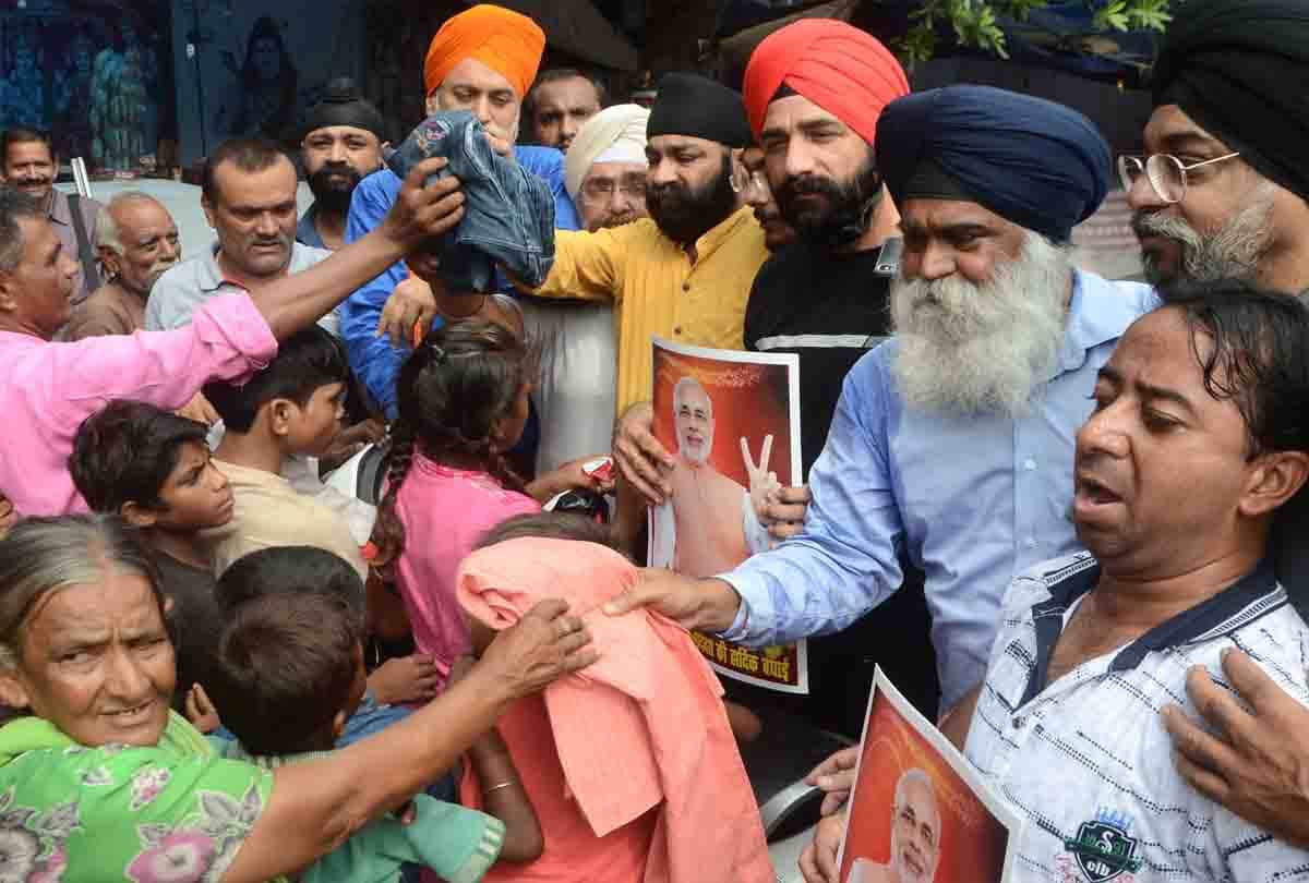 pm modi birthday celebration in kanpur