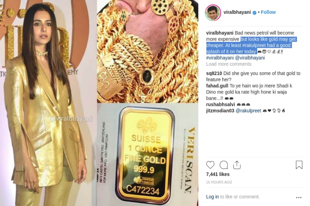 iifa rocks 2019 rakul preet singh sizzles in golden dress look