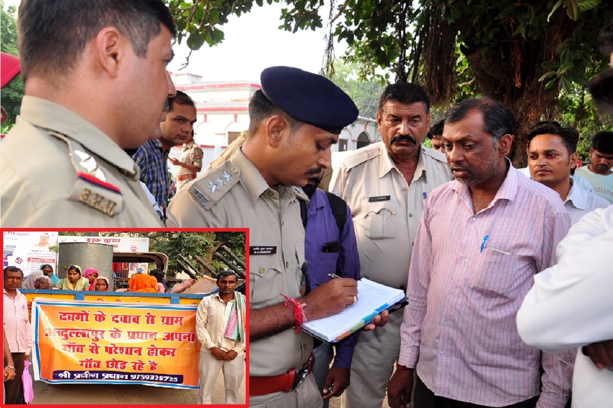 Pradhan leave home with family for fear of threat in a village of Saharanpur