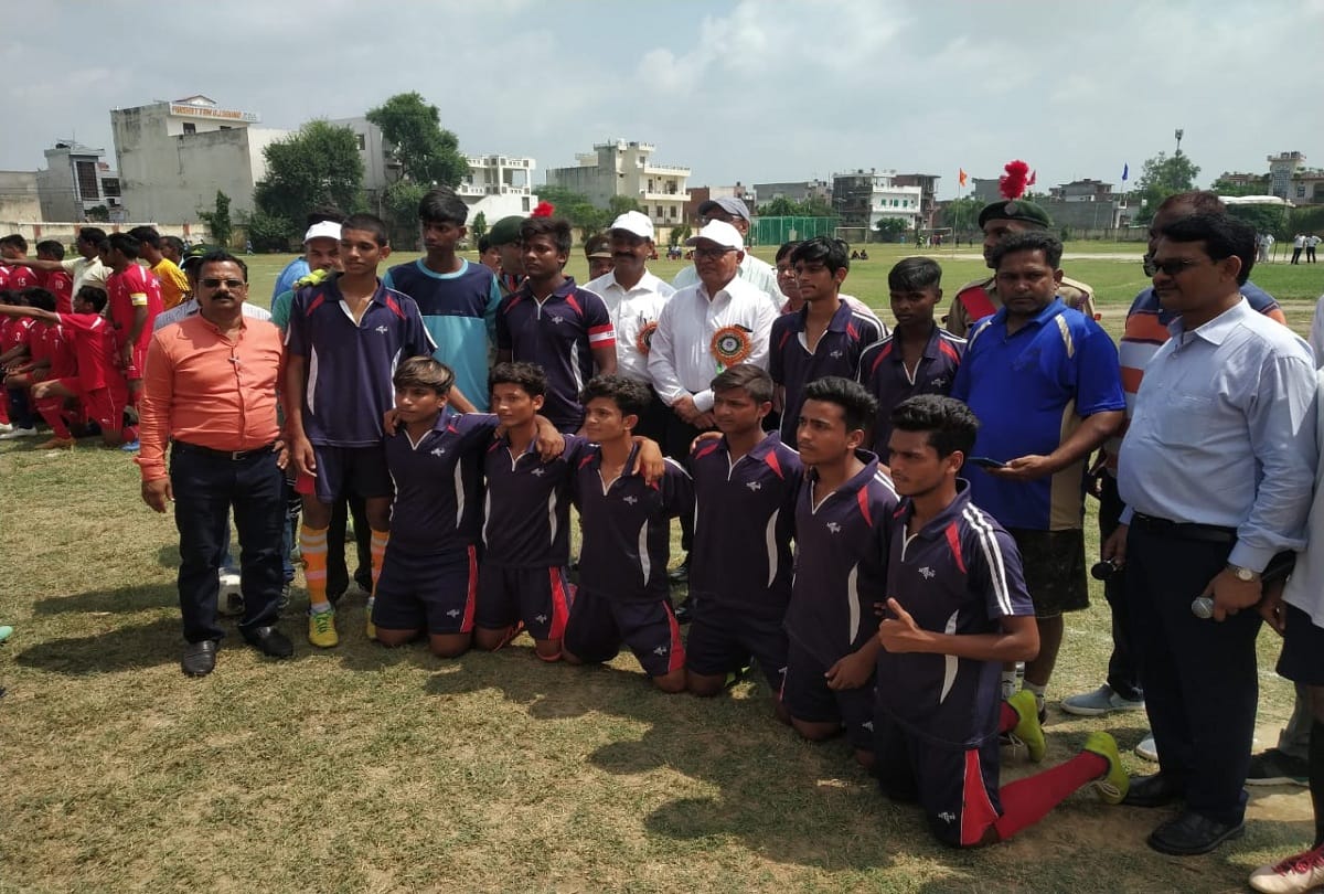 Aligarh regional level secondary school Football tournament 2019 started