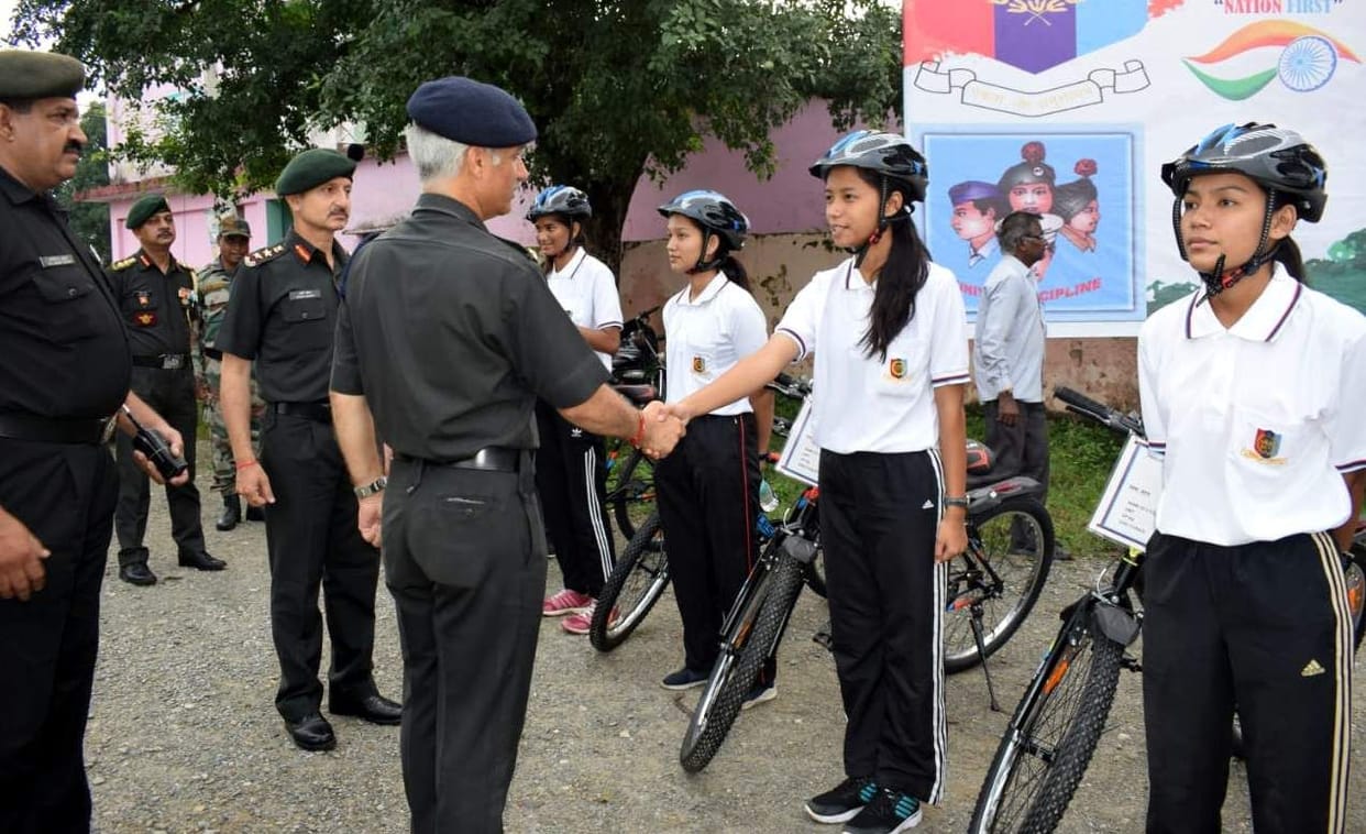 NCC cadets held cycle rally