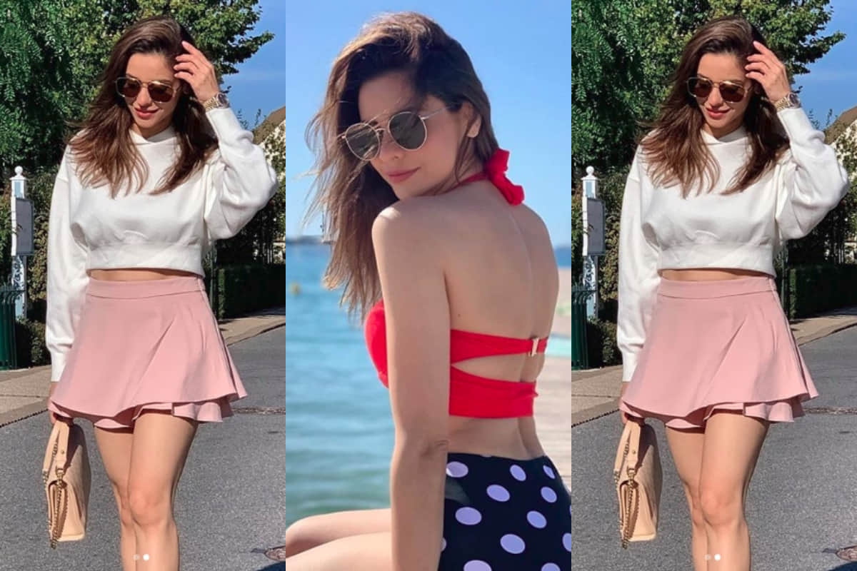 kahin toh hoga fame aamna sharif give fashion goals during vacation