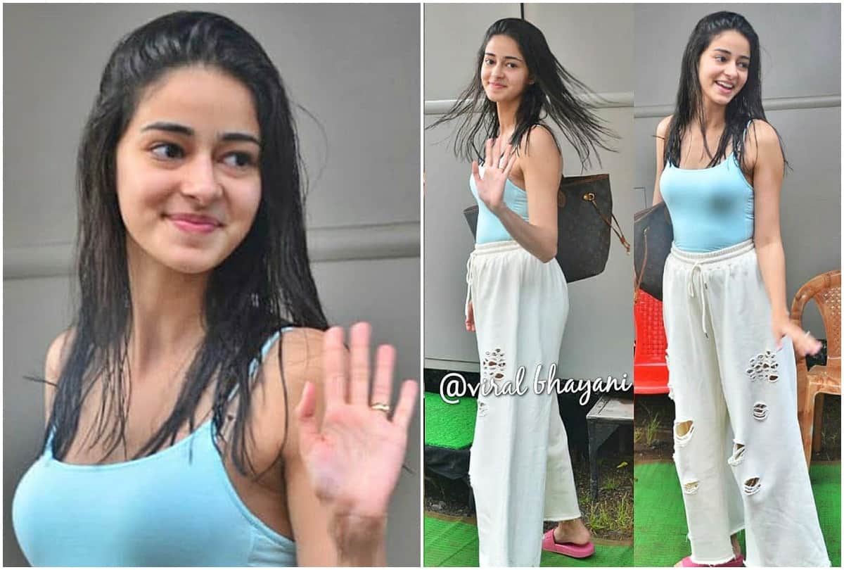pati patni aur woh actress Ananya Panday trolls for Torn Plazo