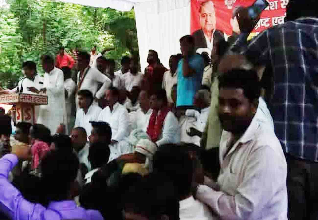 shivpal yadav statement against bjp in etawah