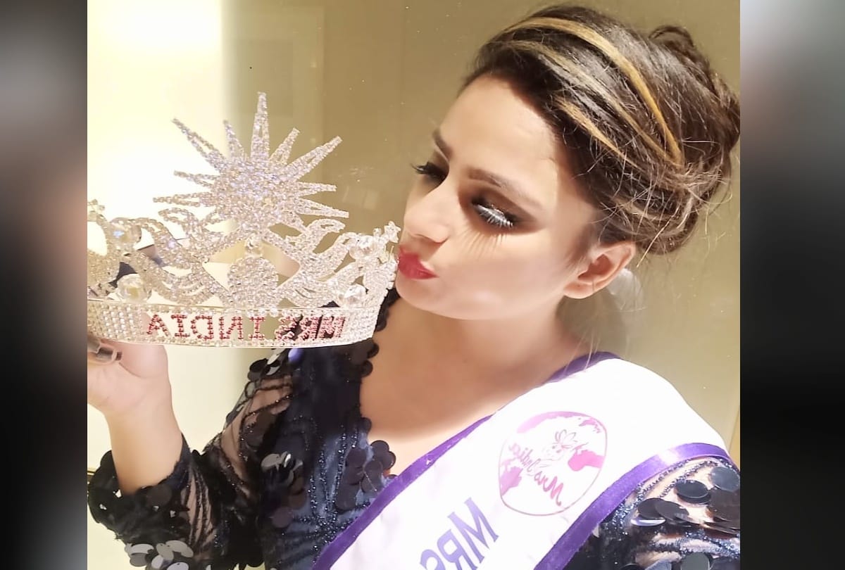 Khushboo Sharma of Himachal became Mrs. India Mystical Queen