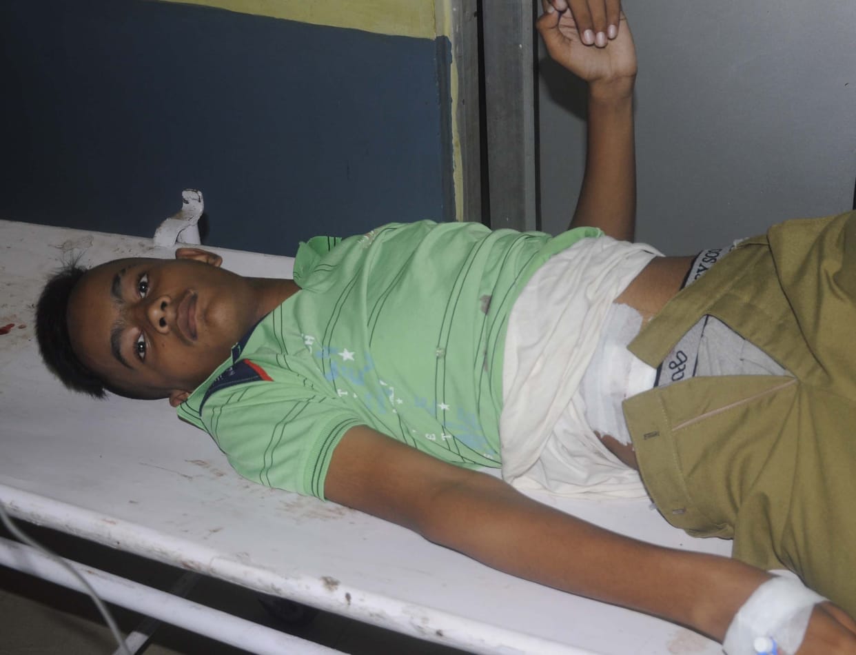 Student shot while eating chaat, refer