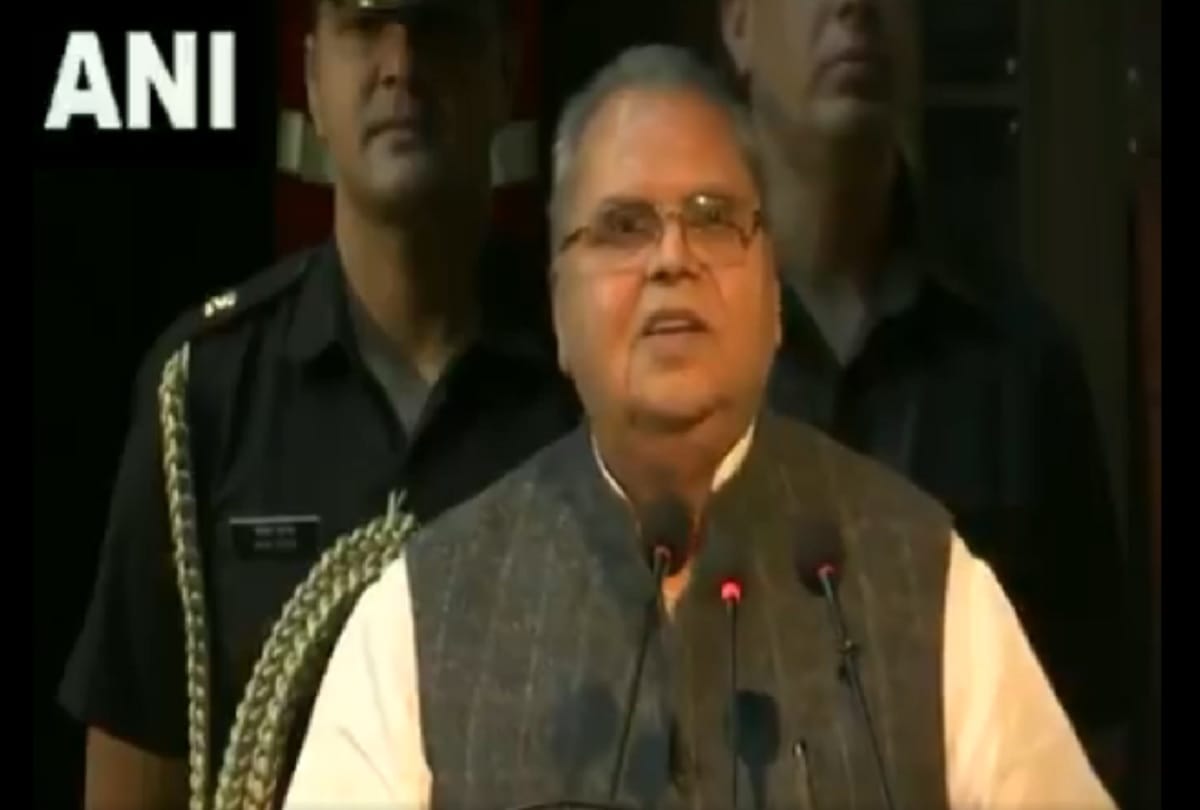 J&k Governer Satya Pal Malik says over POK and targets minister