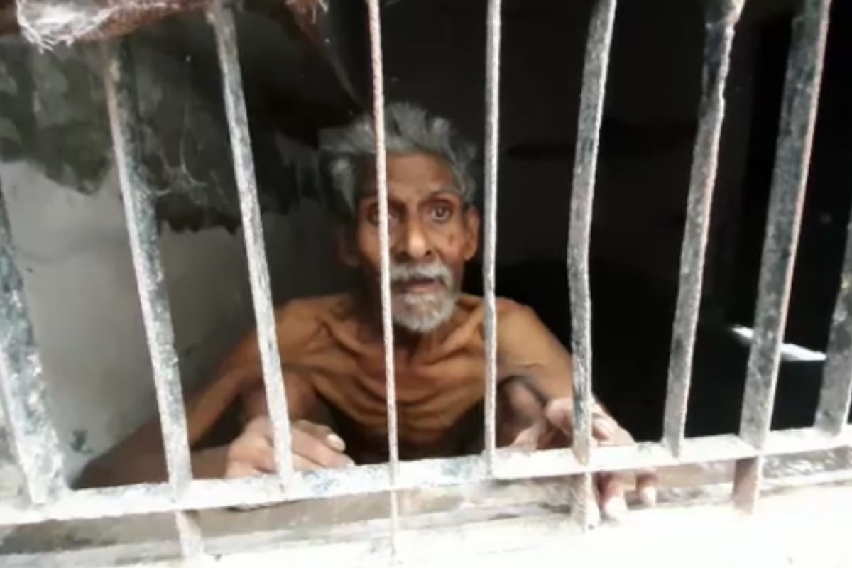 Meerut news, son make his old father hostage in Meerut