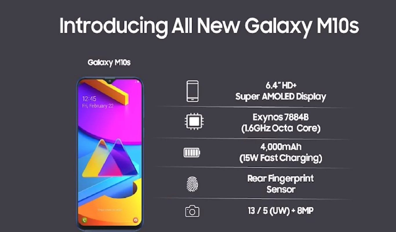 samsung galaxy m10s