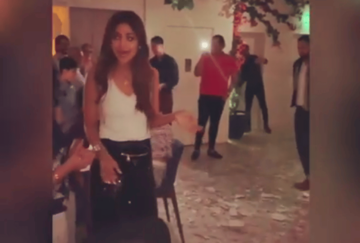 shilpa shetty broke plates and dance users trolled