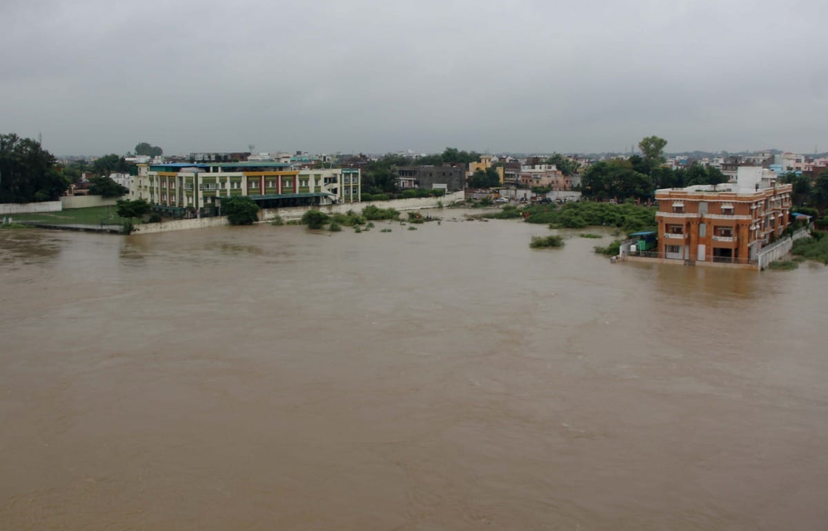 Ganga crosses danger mark after three years in varanasi