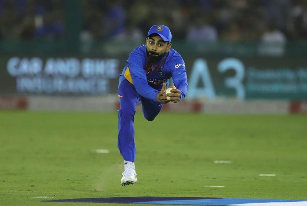 india vs south africa 2nd t20i: virat kohli injury during fielding