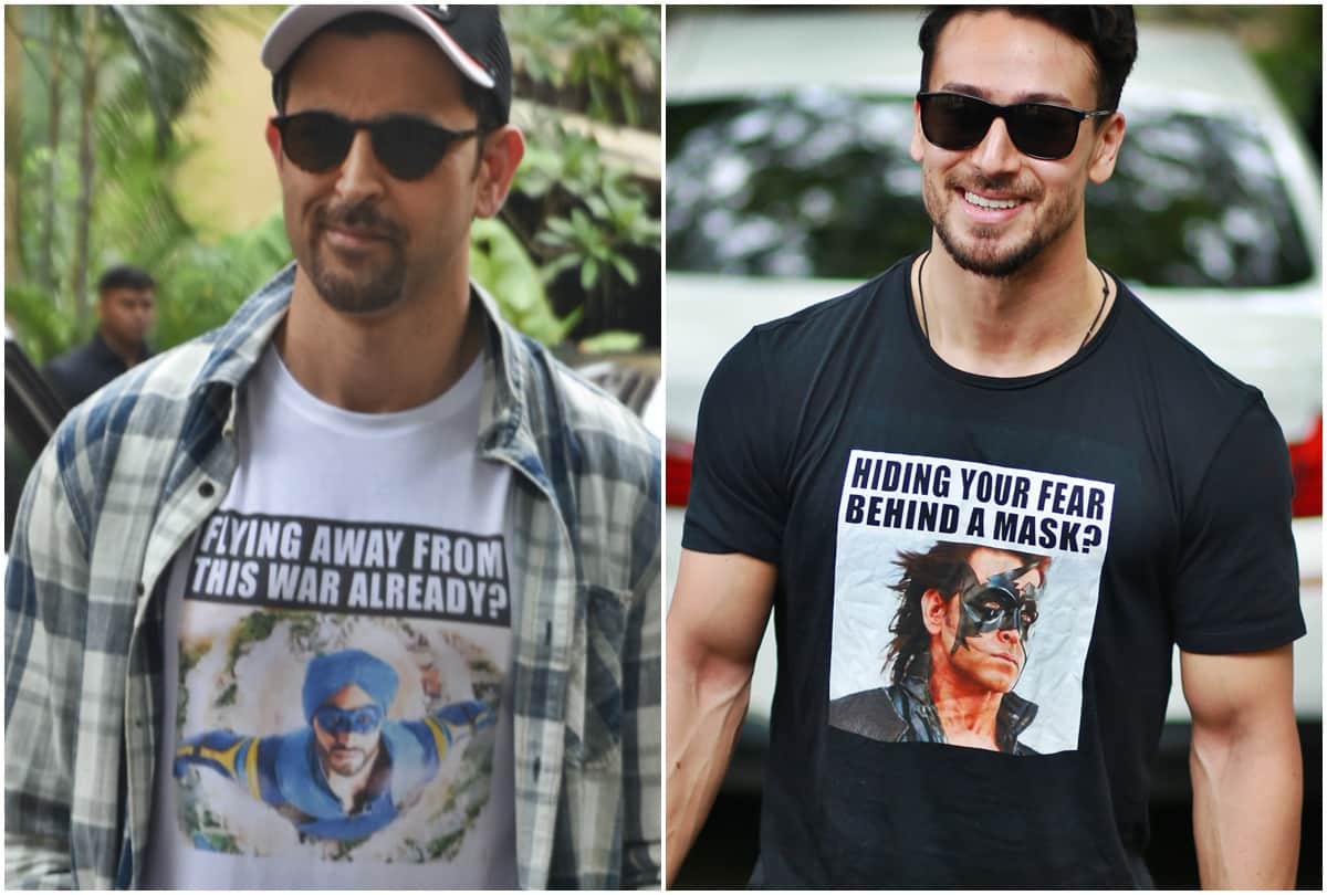 off screen War Between tiger Shroff and hrithik Roshan