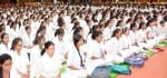 अखिल विश्व गायत्री परिवार के जनक पण्डित श्री राम शर्मा आचार्य के जन्म दिन पर आयोजित कार्यक्रम मौ?
