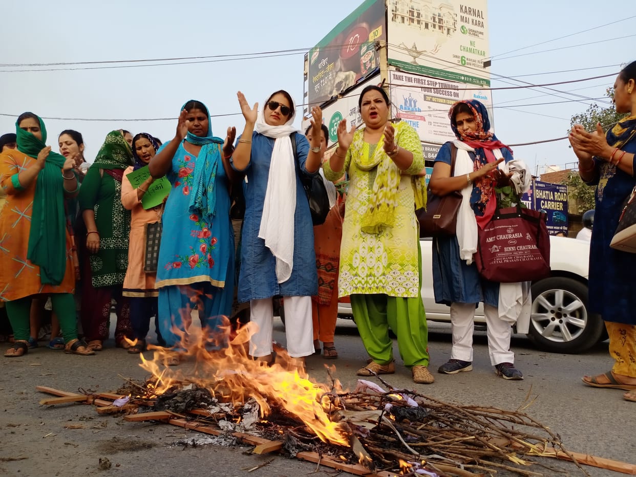 teacher, protest