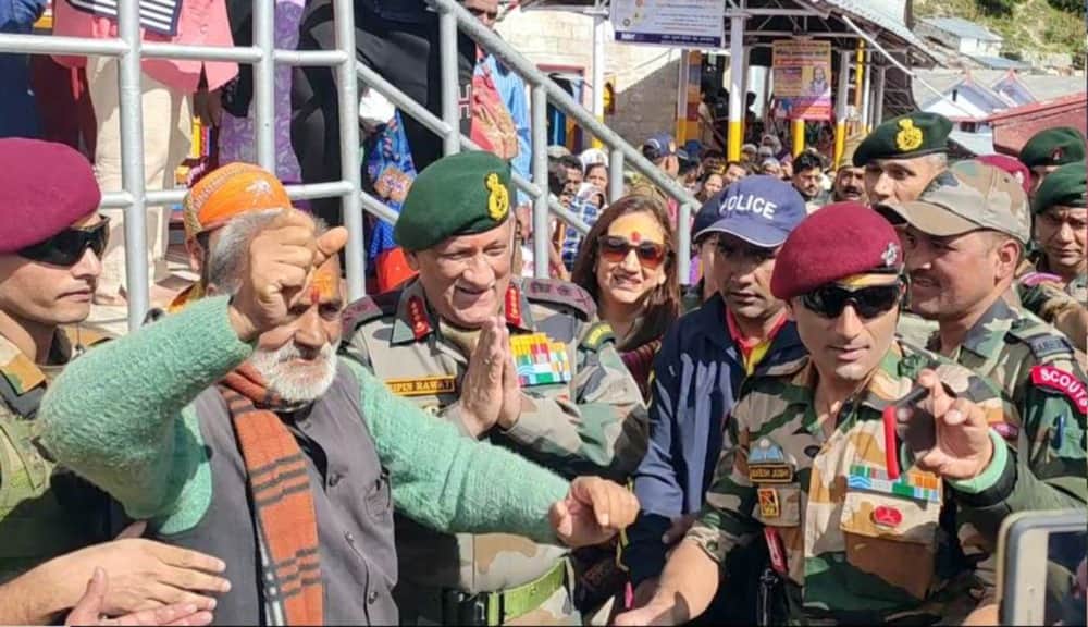 when needed india will answer enemy again : Army Chief Bipin Rawat