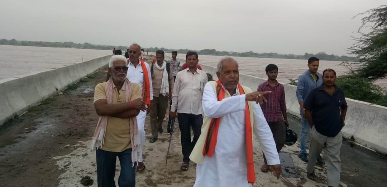 Flood and traffic movement of Vikral, Kanpur-Banda, Lucknow