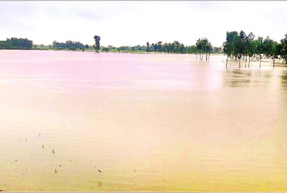 Flood like situation in districts of Uttar Pradesh.