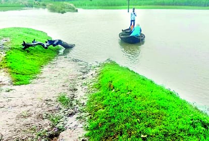 Flood like situation in districts of Uttar Pradesh.