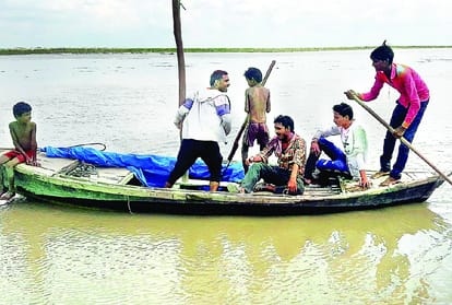 Flood like situation in districts of Uttar Pradesh.