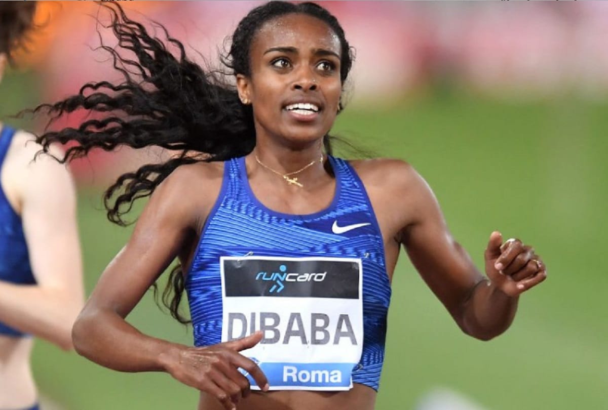 1500m world record holder Genzebe Dibaba out of world championship due to ankle injury