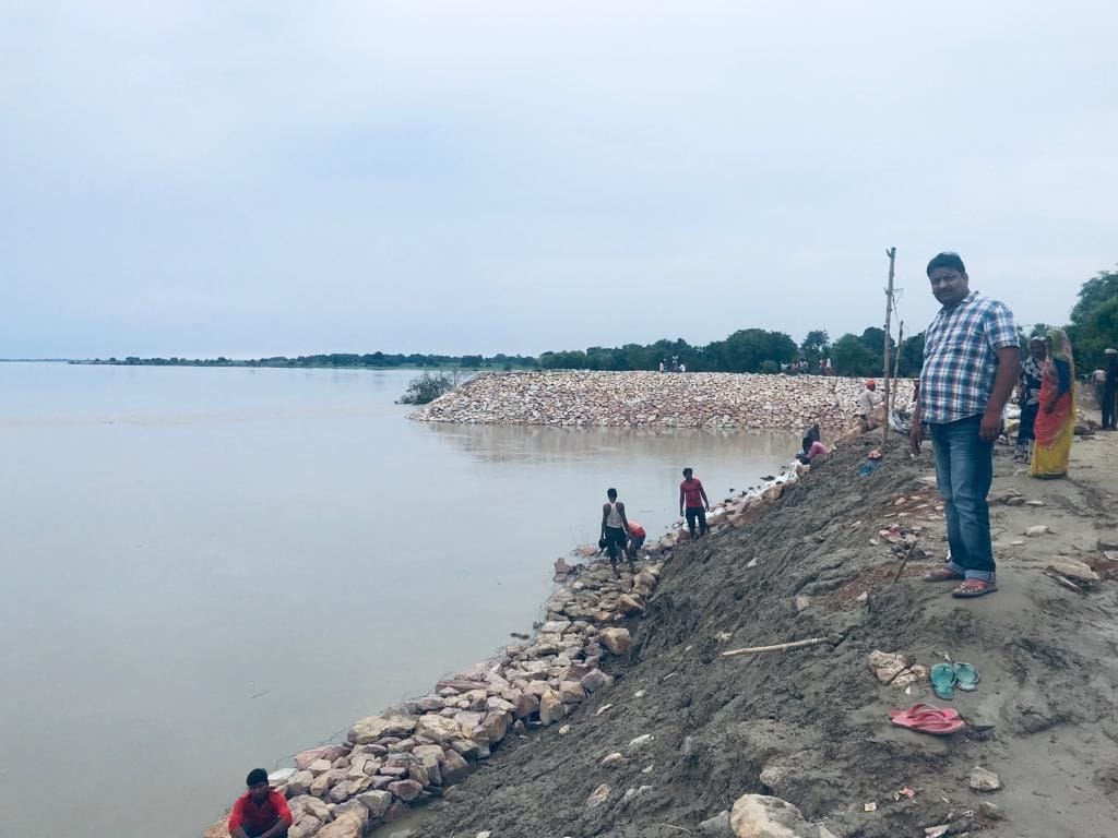 90 villages in the grip of flood of Ghaghara
