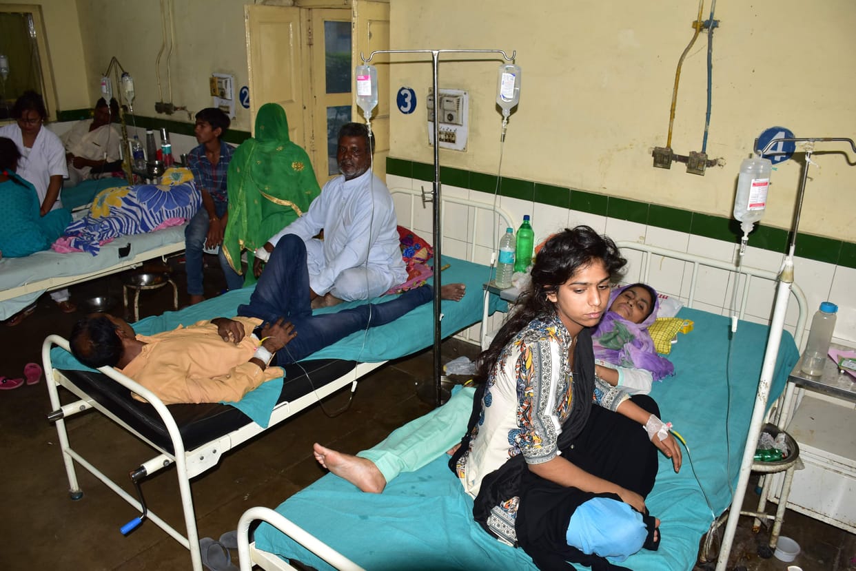 54 new dengue patients admitted to base hospital, confirmed after ELISA test positive
