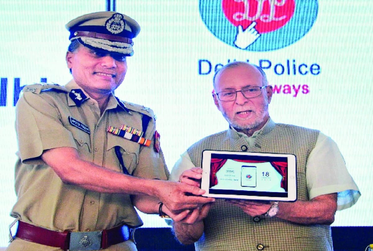 Delhi LG launches one touch app of police