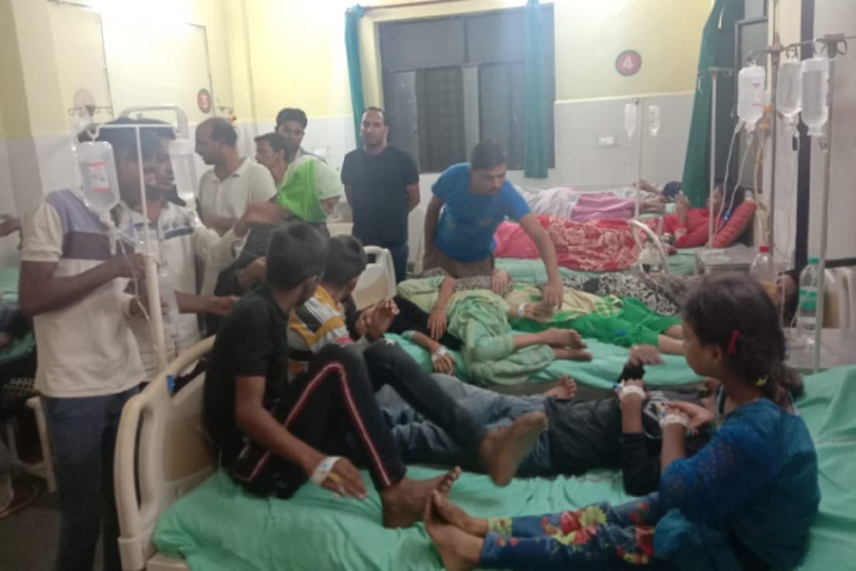Forty five people admitted in hospital due to food poisoning at Muzaffarnagar city