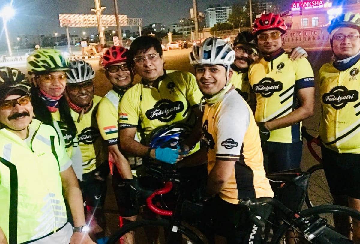 iitians prof. R.K verma made pedal passenger group